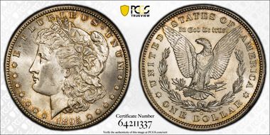 1895-O $1 MS65+ 
