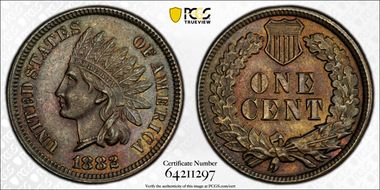 1882 1C MS62BN