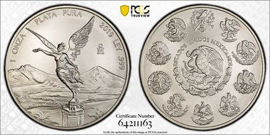 2019-Mo Onza Libertad Ag MS69