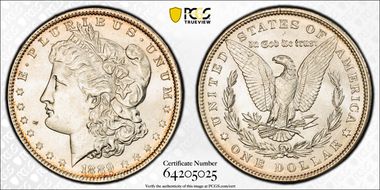 1889 $1 MS63
