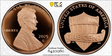 2025-S 1C Shield PR69DCAM