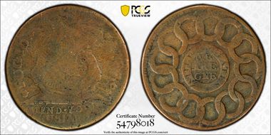 1787 Fugio 1C Newman 18-H AG3BN