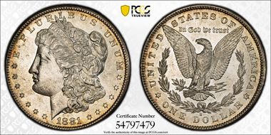 1881-S $1 N1