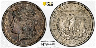 1921 $1 Morgan N1
