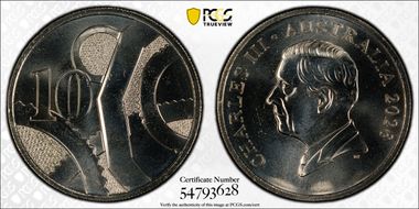 2026 10C Decimal Currency 60th Anniversary CuNi MS67