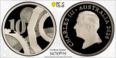 2026 10C Decimal Currency 60th Anniversary CuNi PR70DCAM