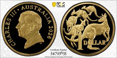 2026 $1 PR70DCAM