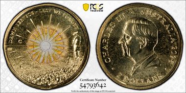 2026-C $2 Dawn Service AlBr Colorized MS68