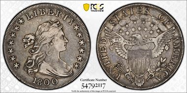 1800 $1 BB-191 XF40
