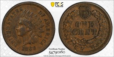 1869 1C XF45BN