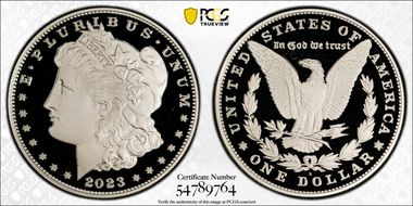 2023-S $1 Morgan Dollar PR69DCAM