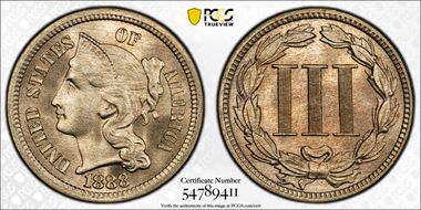 1888 3CN MS67