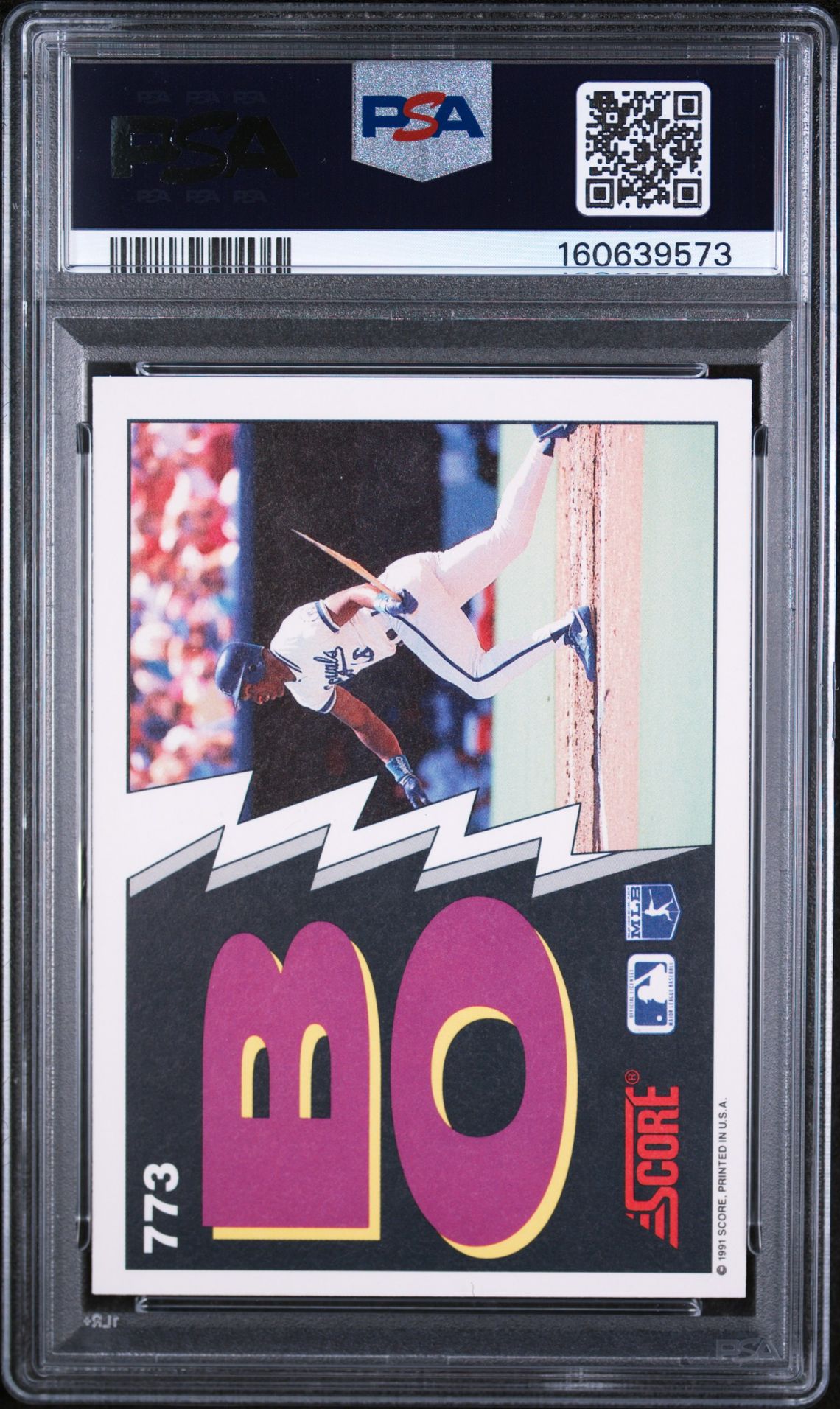 1991 Score Bo Jackson #773 Nm-Mt 8 back