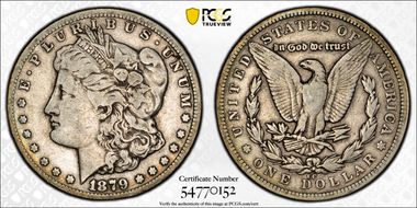 1879-CC $1 Capped Die F15