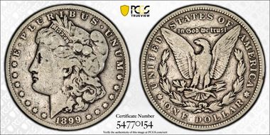 1899 $1 VG10
