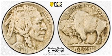 1925-S 5C 2 Feathers, FS-401 F12