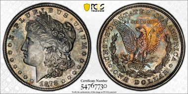 1878 8TF $1 N1