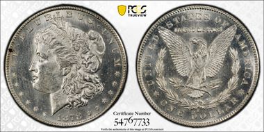 1878-S $1 MS64