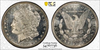 1880-S $1 MS63