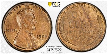 1923-S 1C MS64BN
