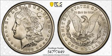 1898-O $1 MS67
