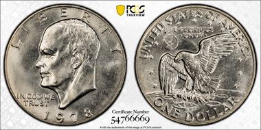 1978 $1 MS64
