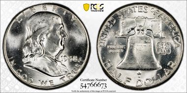 1958 50C MS64