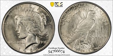 1922 $1 MS63