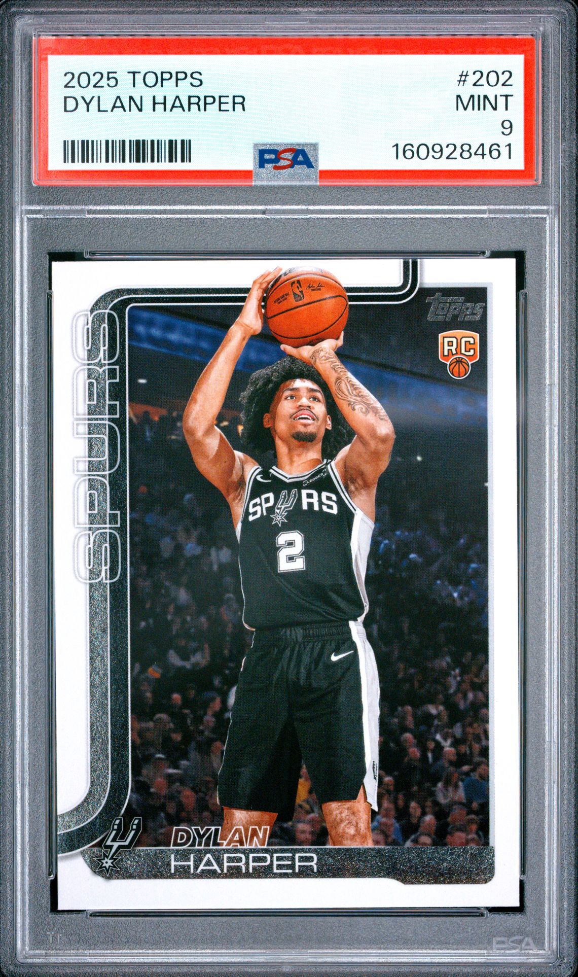 2025 Topps Dylan Harper #202 Mint 9 front