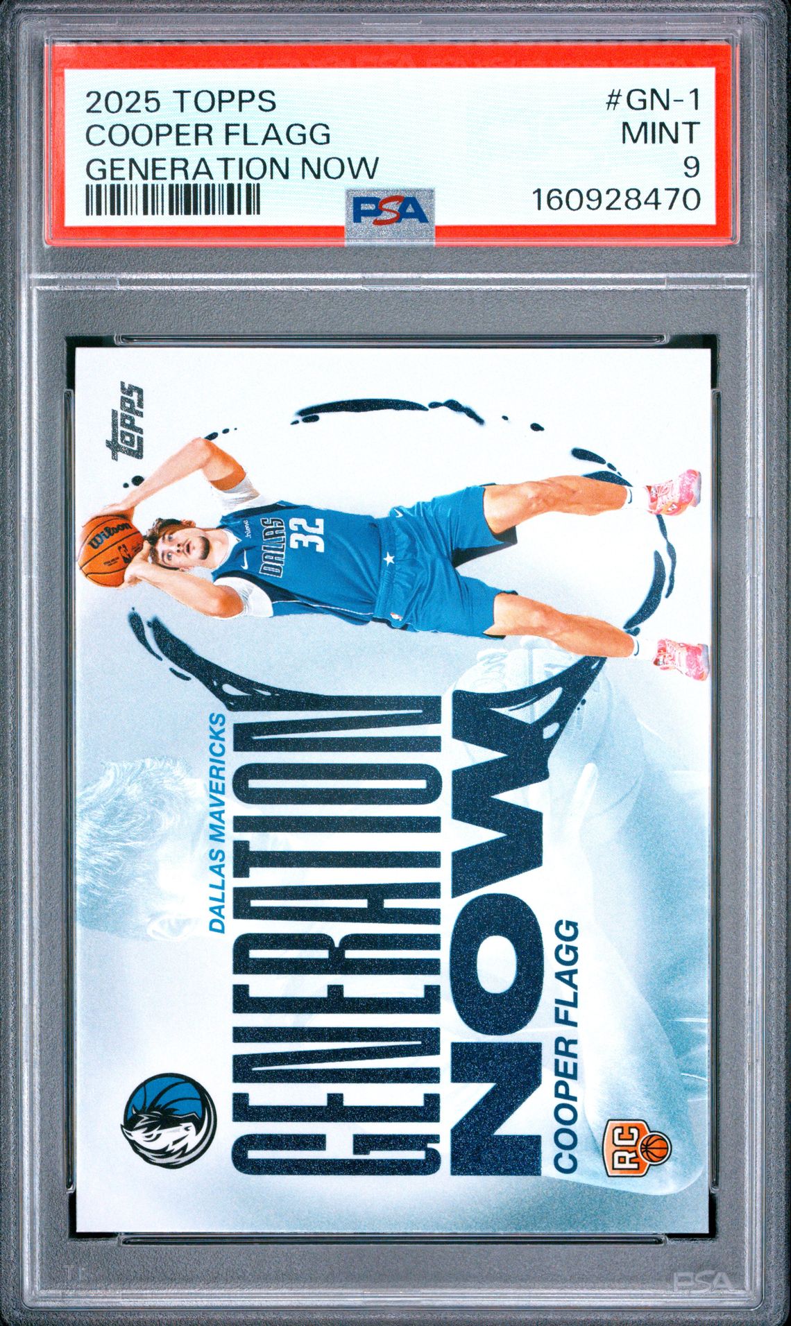 2025 Topps Generation Now Cooper Flagg #Gn-1 Mint 9 front