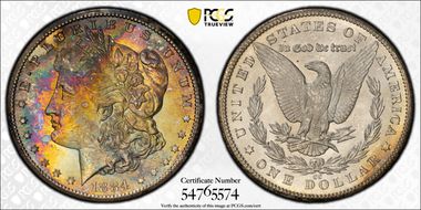 1884-CC $1 MS67