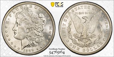 1888 $1 MS63