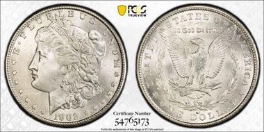 1902-O $1 MS63