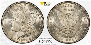 1899 $1 MS66+ 