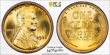 1925 1C MS67+ RD