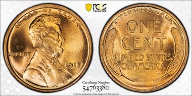 1917 1C MS67RD