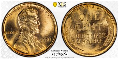 1924 1C MS66+ RD