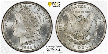 1885-CC $1 MS67