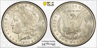 1883-CC $1 MS63