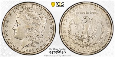 1893-S $1 VF30