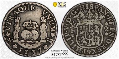 1737-Mo MF 2 R Calico-818 VF25