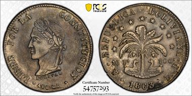 1863-PTS FP 8 Sol KM-138.6 Ag XF45