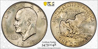 1973-D $1 MS67