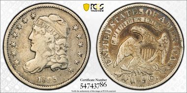 1835 H10C Small Date, Small 5C N1