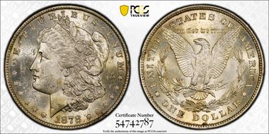 1878 8TF $1 MS62