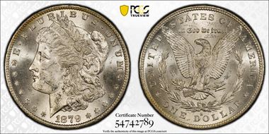 1879-S $1 MS64