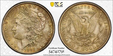 1883-O $1 MS64