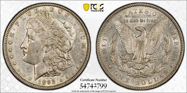 1892-O $1 AU53