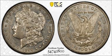 1899-S $1 AU55