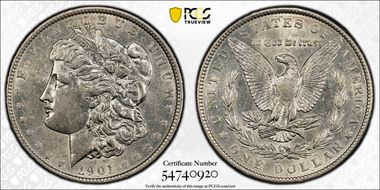 1901 $1 AU50